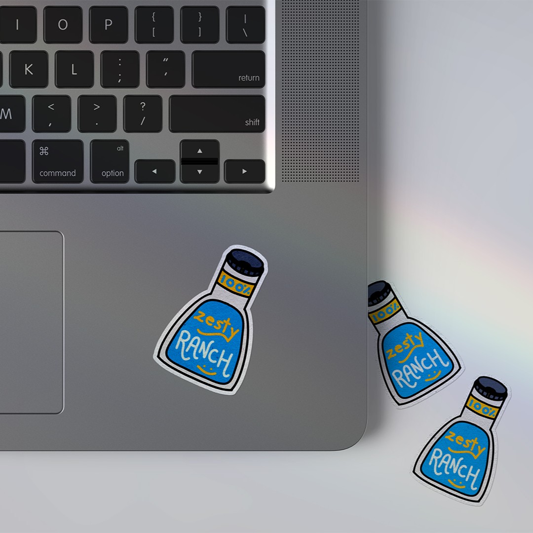 Zesty Ranch Sticker - Image 2